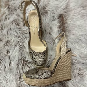 Jessica Simpson Wedges size 8.5